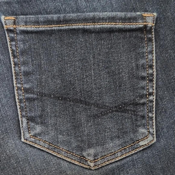 BKE Payton Mid Rise Skinny Universal Fit Dark Blue Wash Denim Jean - Size 28 - Picture 8 of 12